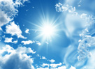 Sky / Sergey Tokarev - Fotolia Blue sky with white clouds - digital artwork.