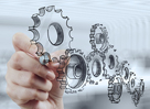 businessman hand draws gear to success / everythingpossible - Fotolia businessman hand draws gear to success concept